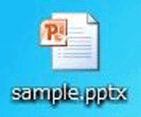 pptの拡張子、パワー°ピンターのファイルの画像